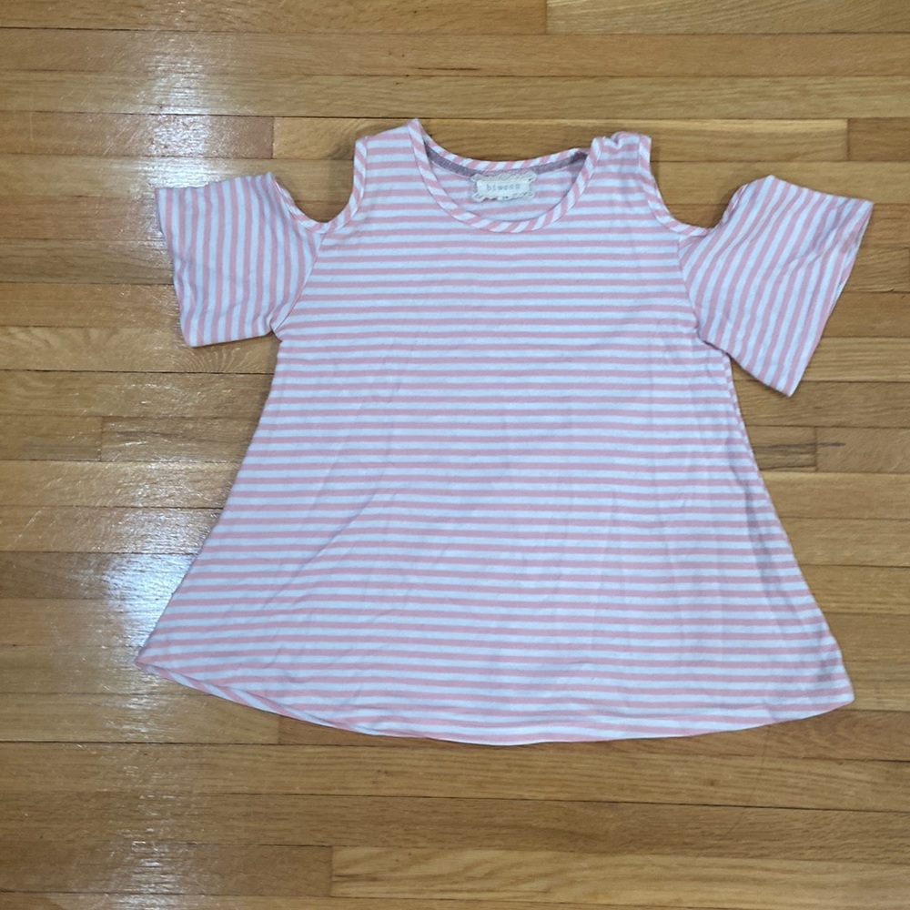 Btween Girls’ Cold shoulder Top